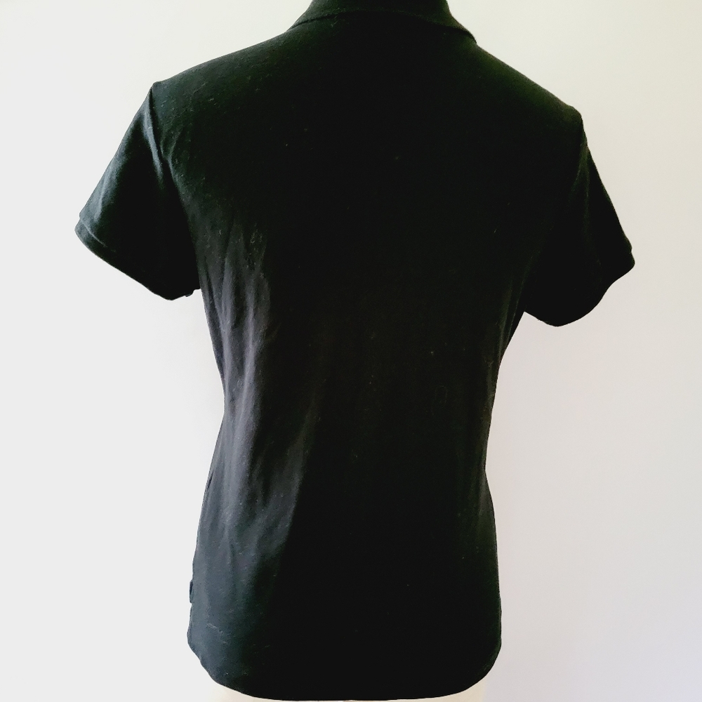Ralph Lauren Sport black polo size large - Picture 4 of 5